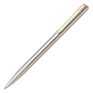 Caneta Esferográfica Pierre Cardin Triumph Aço c/Dourado